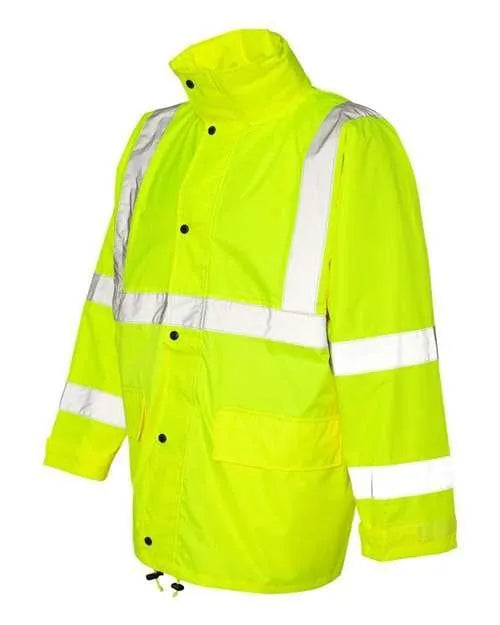 Custom High Visibility Full Rainsuit - TIKVAH US LLC