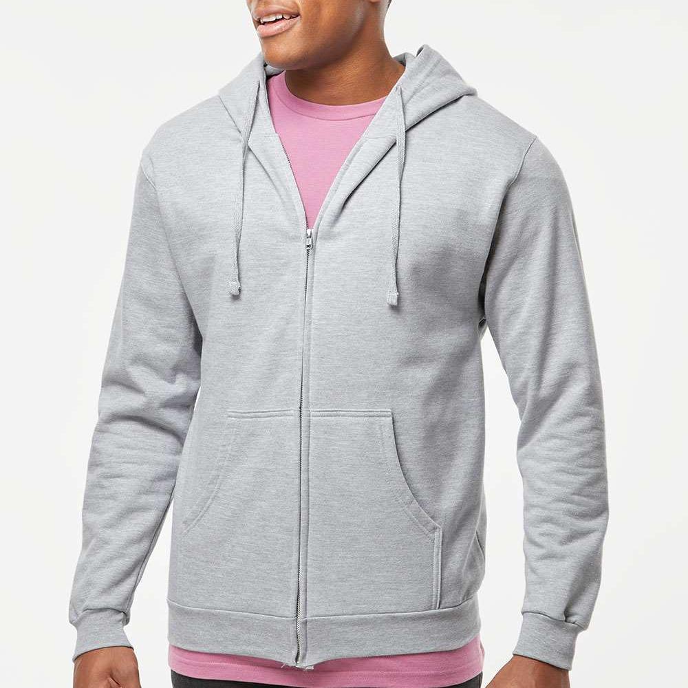 Customizable Adult Full-Zip Hoodies - TIKVAH US LLC