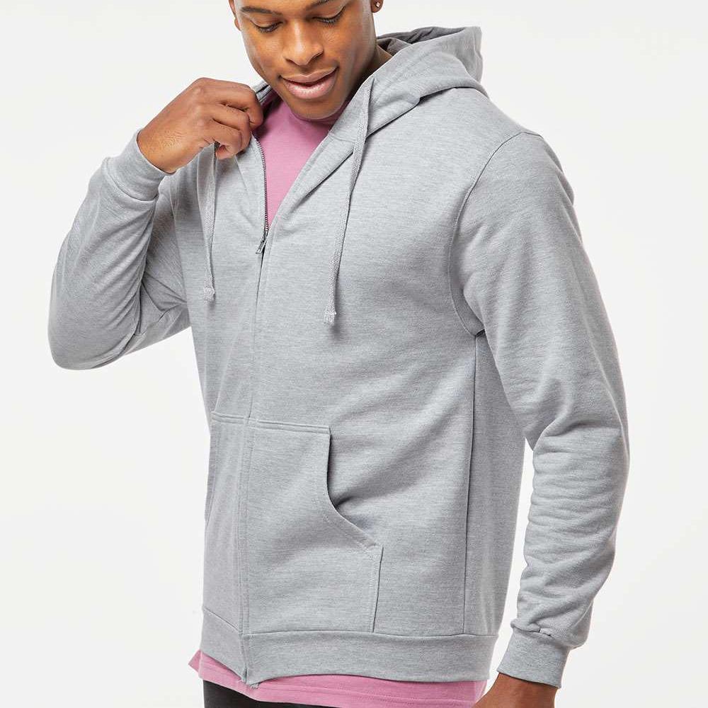 Customizable Adult Full-Zip Hoodies - TIKVAH US LLC